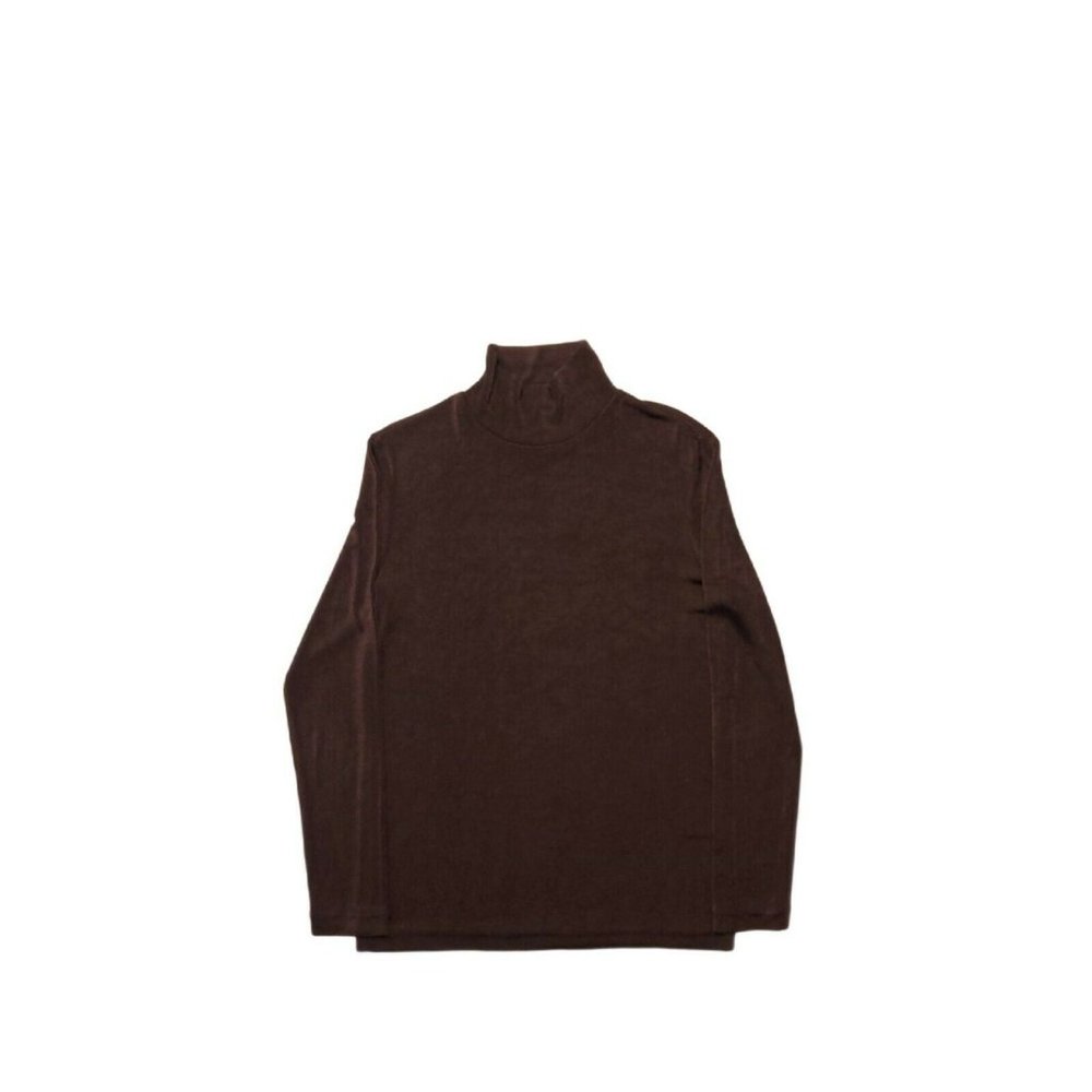 Issey Miyake Y2K Viscose L/S Mock Neck Sweatshirt Shirt